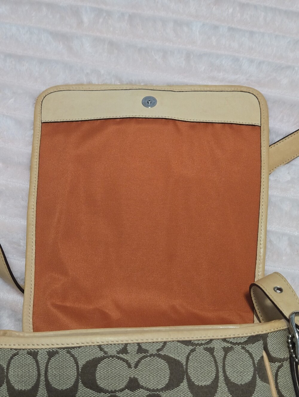 Coach Signature Canvas Messenger Crossbody Bag 2003 Vintage - Picture 11 of 14